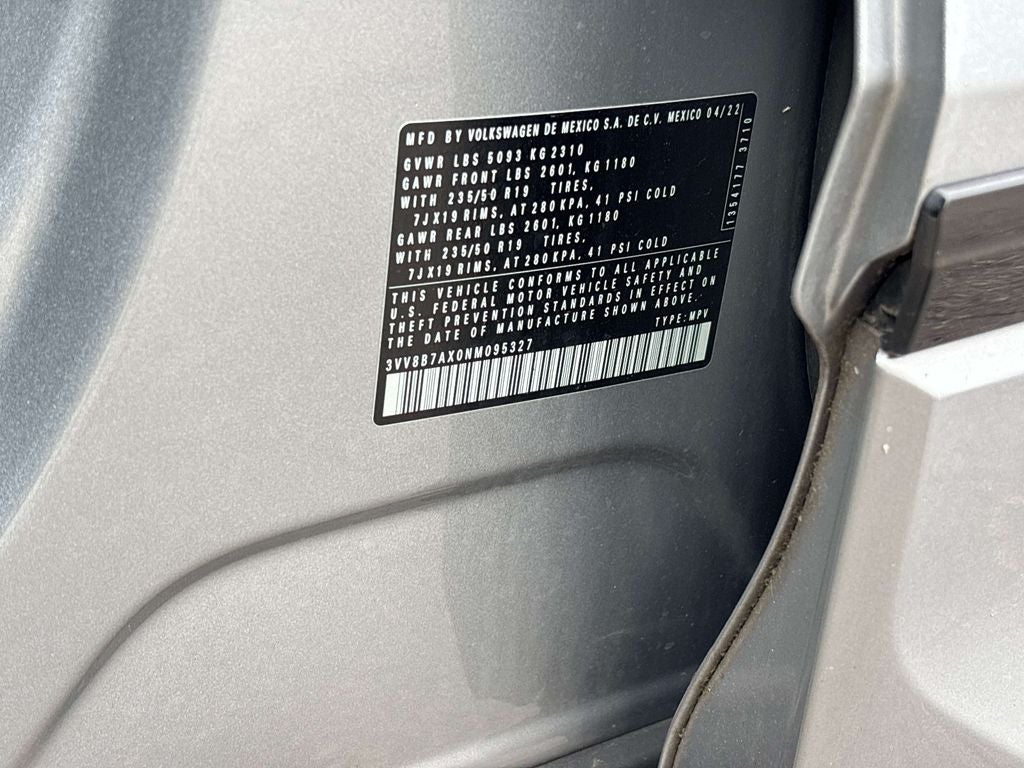 2022 Volkswagen Tiguan 2.0T SE R-Line Black