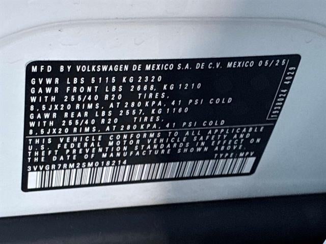 2025 Volkswagen Tiguan SE R-Line Black 4Motion