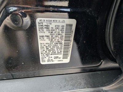 2019 Nissan Rogue SV