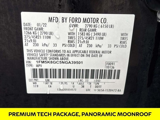 2022 Ford Explorer ST