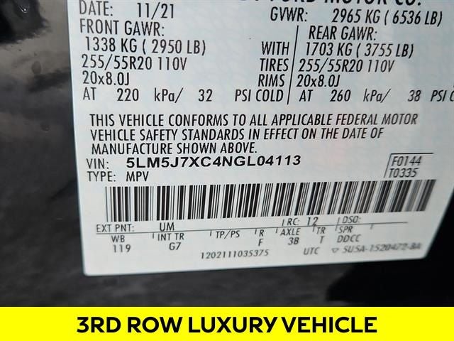 2022 Lincoln Aviator Reserve