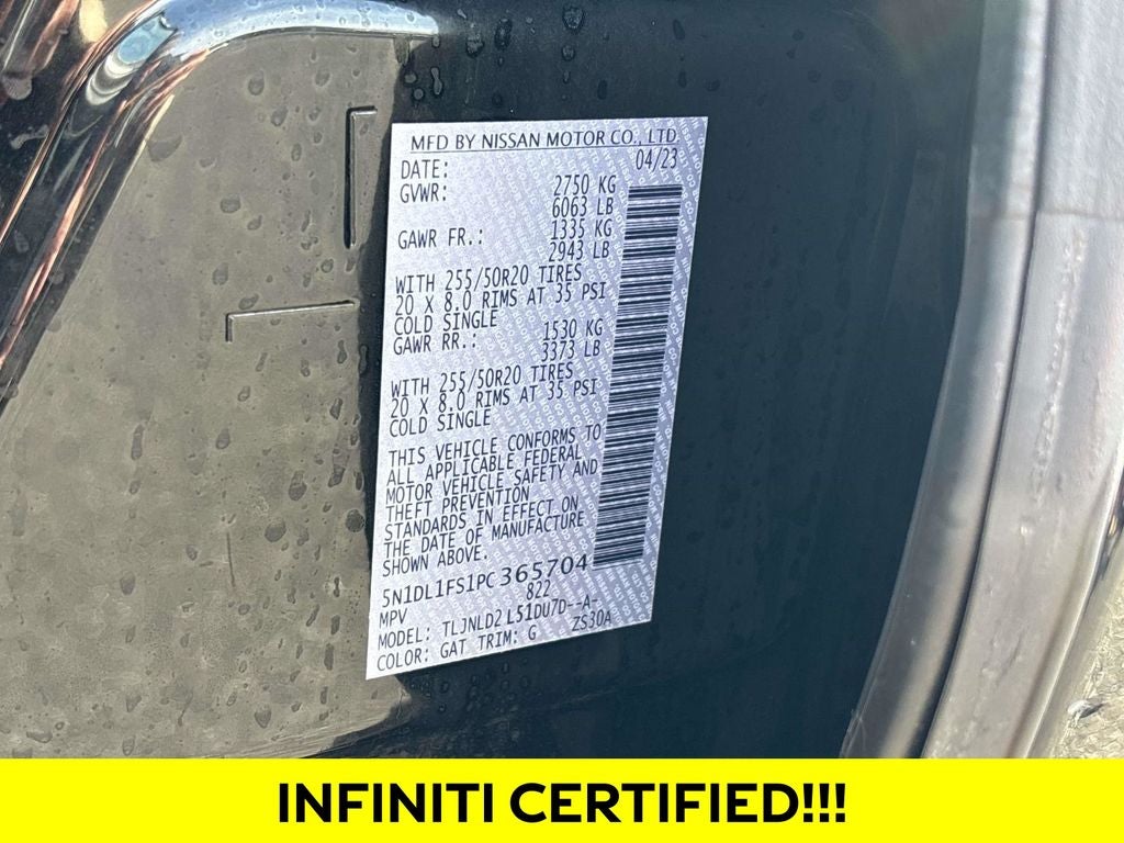 2023 INFINITI QX60 LUXE