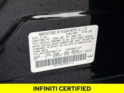 2023 INFINITI Q50 LUXE