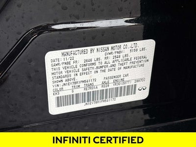 2023 INFINITI Q50 LUXE