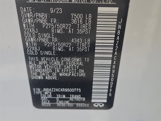 2024 INFINITI QX80 Premium Select