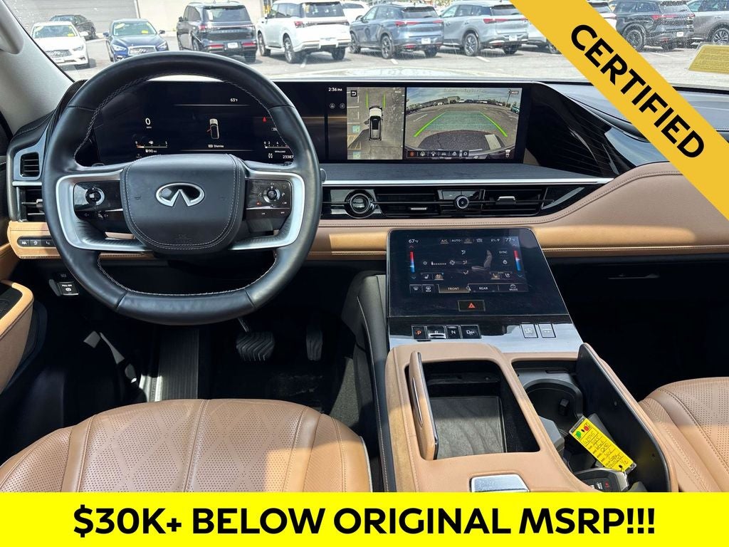2025 INFINITI QX80 SENSORY