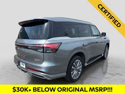 2025 INFINITI QX80 SENSORY