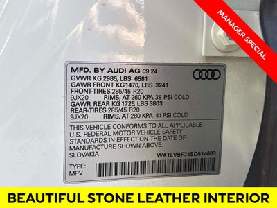 2025 Audi Q7 55 Premium Plus quattro