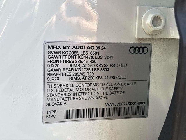 2025 Audi Q7 55 Premium Plus quattro