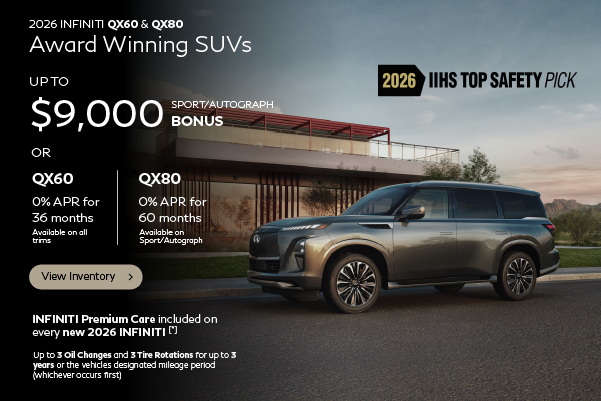 SD 2026 QX60 and QX80 APR